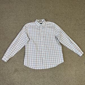 Eddie Bauer Wrinkle Resistant Button Up Cotton Shirt US Men's L